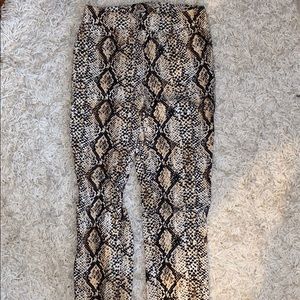 Snakeskin Pants!!